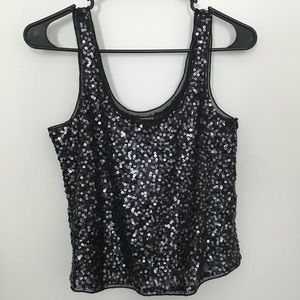 Sequin Tank Top